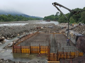 scala di risalita dei pesci fiume Sesia OPERE IDRAULICHE IN PIEMONTE